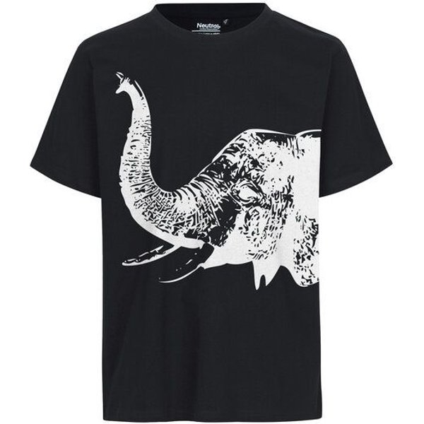 HANDGEDRUCKT "Elefant" Unisex T-Shirt Neutral