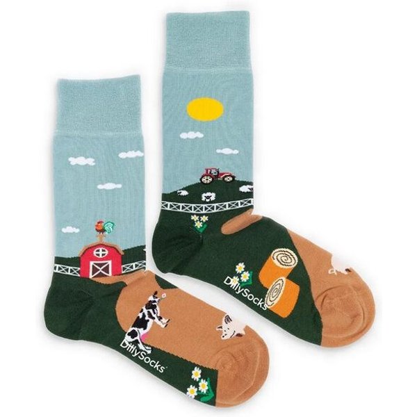 DillySocks Socken Farmer's Finest aus Biobaumwoll-Mix