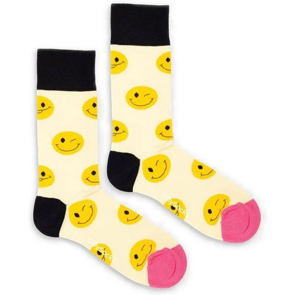 DillySocks Socken Sunny Smileys aus Biobaumwoll-Mix