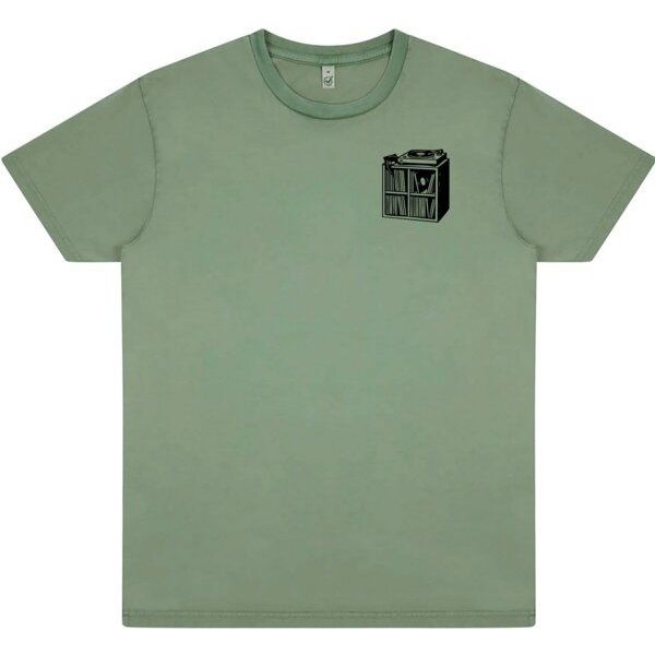 ilovemixtapes Unisex T-Shirt „Das kleine Plattenregal“