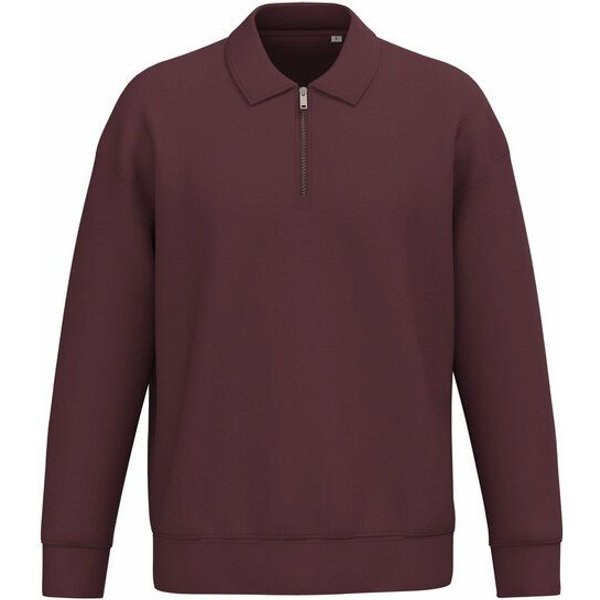 Greenspired Nachhaltiges Unisex-Sweatshirt mit Polokragen & Zipper 300 g/m² XS - XXL
