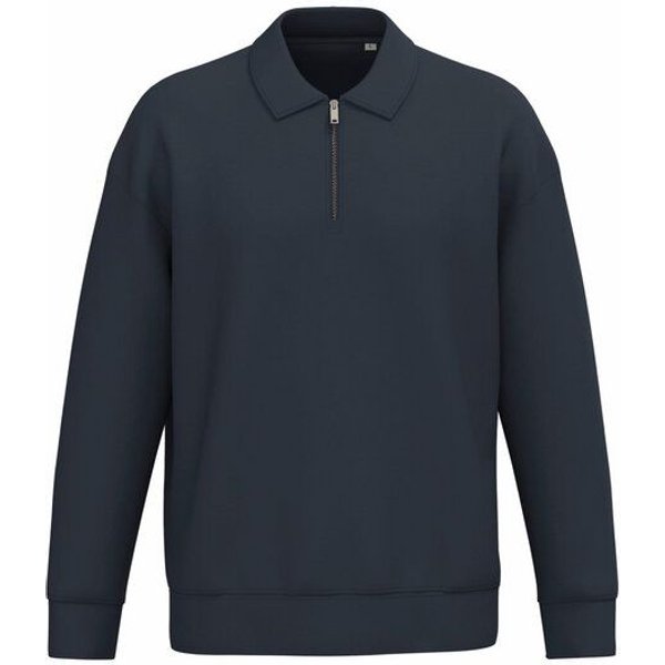 Greenspired Nachhaltiges Unisex-Sweatshirt mit Polokragen & Zipper 300 g/m² XS - XXL