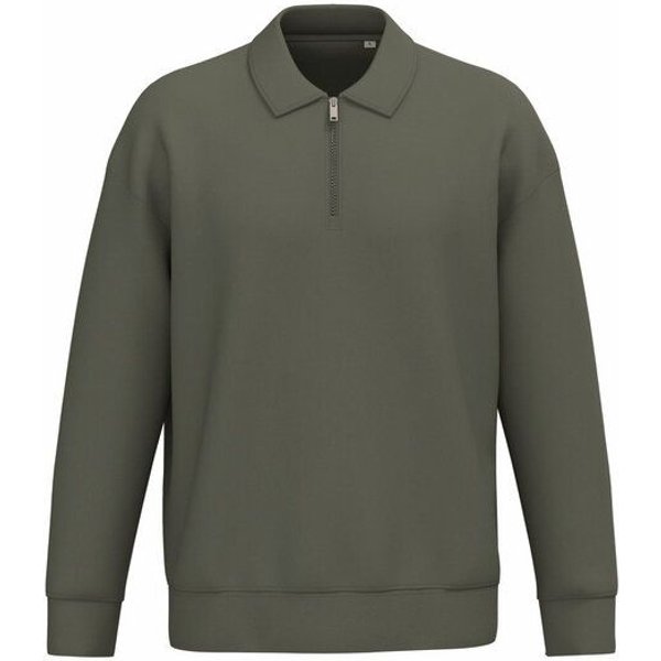 Greenspired Nachhaltiges Unisex-Sweatshirt mit Polokragen & Zipper 300 g/m² XS - XXL