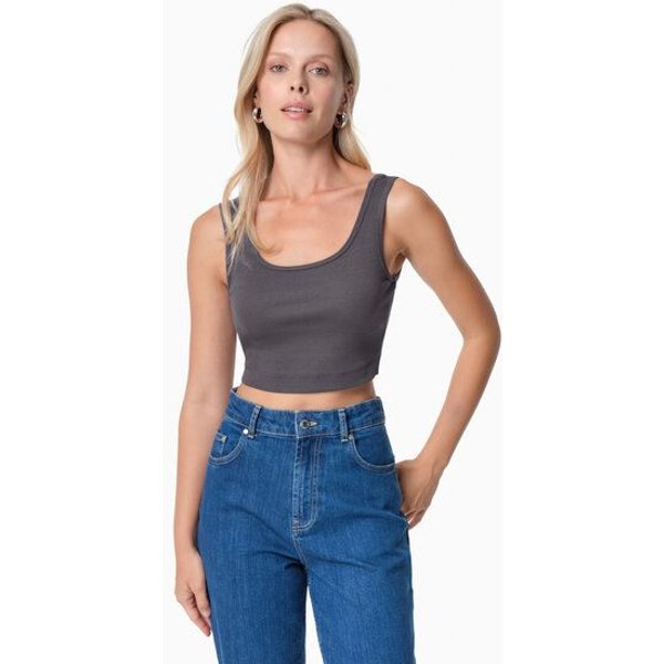 ORGANICATION IRISS | Ripp-Crop-Top aus TENCEL Modal und Bio-Baumwolle