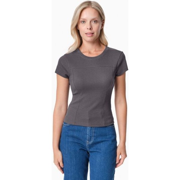 ORGANICATION TILLDA | Rib T-Shirt aus TENCEL Modal und Bio-Baumwolle