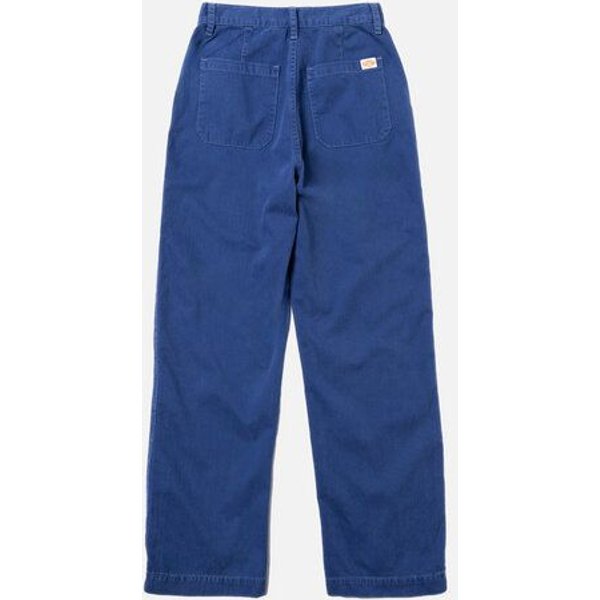 Nudie Jeans Wendy Herringbone Pants - Blue