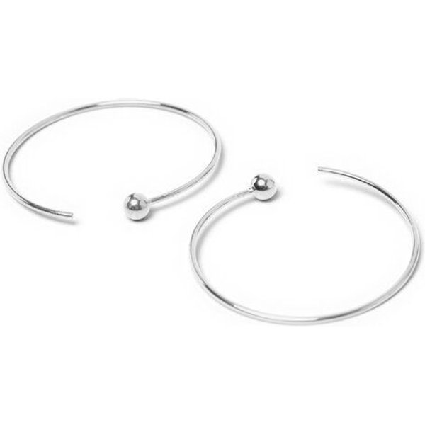 Jonathan Radetz Jewellery - Creole SPHERE, Silber 925, Sterlingsilber, Durchmesser 20 - 30 mm, Handmade in Germany