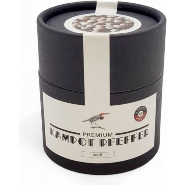 BAGHI Kampot Pfeffer weiß ganz/ single origin Kambodscha herkunftsgeschützt