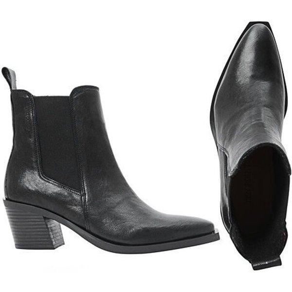 Ten Points Carmen, minimalistische Leder-Cowboy-Boots