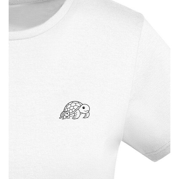 vis wear Schildkröte Familie - Damen Organic Shirt