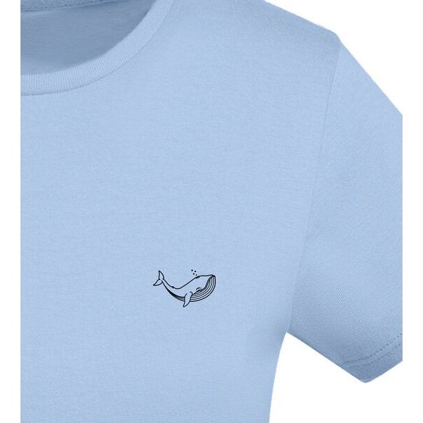 vis wear Wal der Ozeane - Damen Bio Baumwolle Shirt