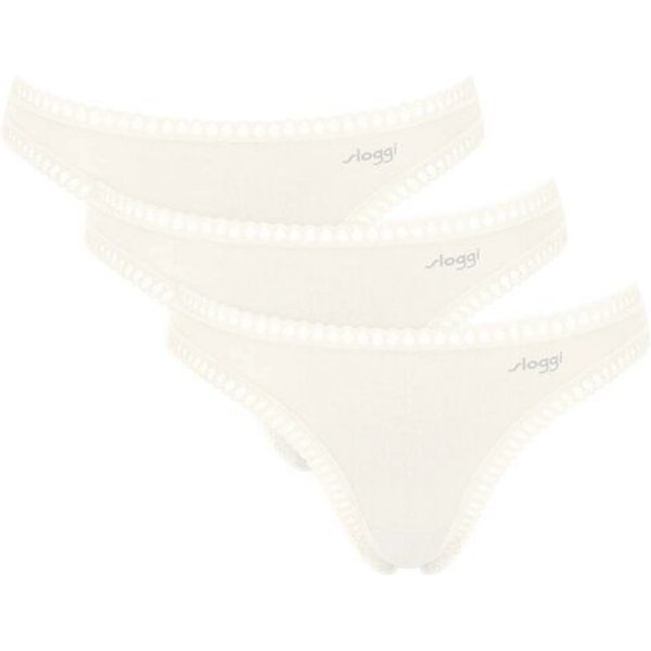 Sloggi 3er Pack GO Crush String Bio-Baumwolle