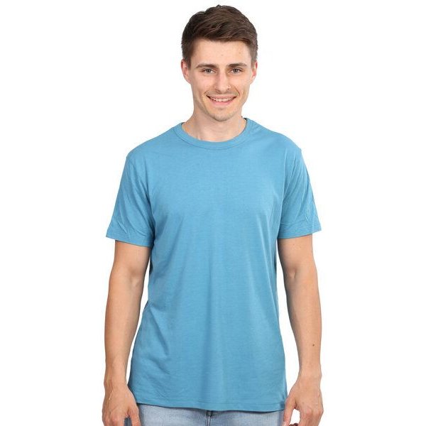Life-Tree Bamboo Fairwear Shirt Men Basic | Blau