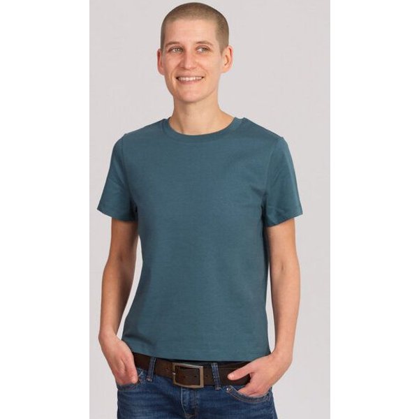 Life-Tree Organic Fairwear Shirt Women Stargazer | Blau