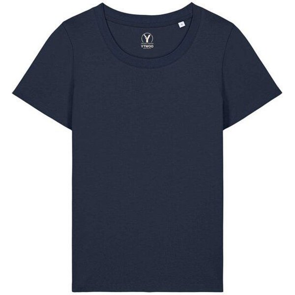 YTWOO Mid-Light Damen T-Shirt Slim Fit