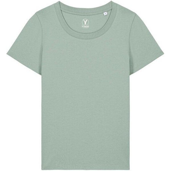 YTWOO Mid-Light Damen T-Shirt Slim Fit