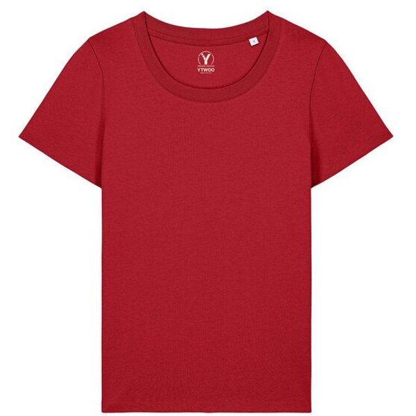YTWOO Mid-Light Damen T-Shirt Slim Fit