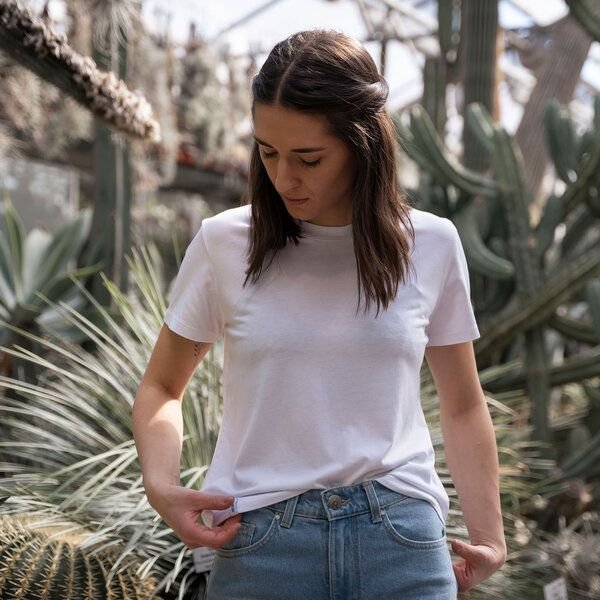 Vresh Clothing Veli - Crop T-Shirt mit TENCEL (TM) Lyocell