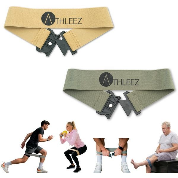 Athleez Innovatives Fitnessband mit Magnetverschluss 2er-Set
