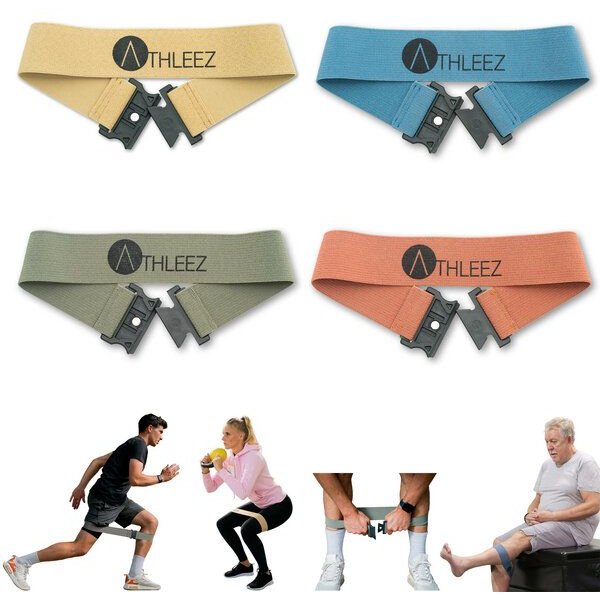 Athleez Innovatives Fitnessband mit Magnetverschluss 4er-Set