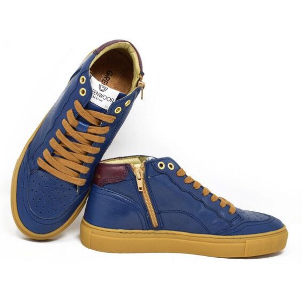 Greenwood Berlin GWB Sneaker Unisex Base high blau