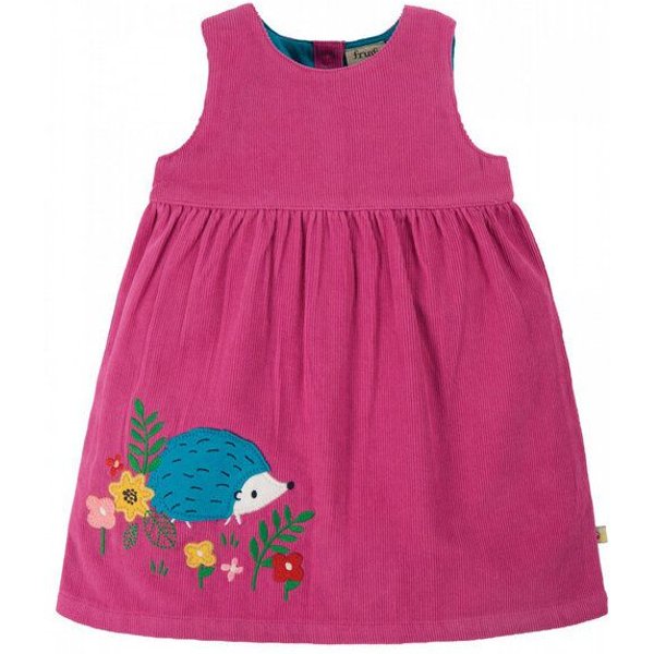 Frugi Cordkleid Lily Igel-Liebe in pink