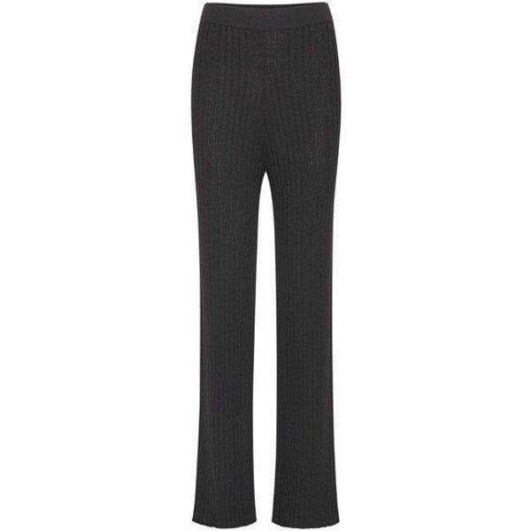 Basic Apparel Coral, Strick-Hose aus Merinowolle