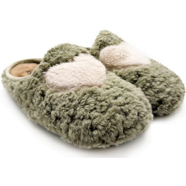 Rec Fluffy Heart Slipper von thies ® aus recyceltem PES