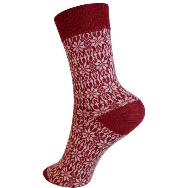 Hirsch Natur Baby Kind Norweger Feinstricksocke kbT Wolle