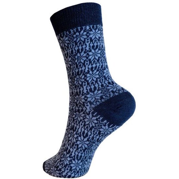 Hirsch Natur Baby Kind Norweger Feinstricksocke kbT Wolle