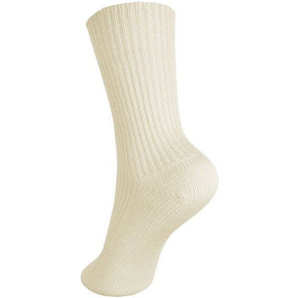 Hirsch Natur Baby Kinder Grobstrick-Socke kbT Wolle