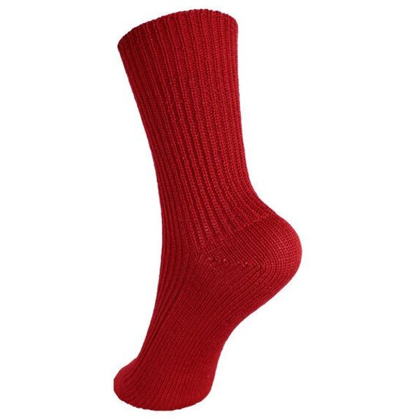Hirsch Natur Baby Kinder Grobstrick-Socke kbT Wolle