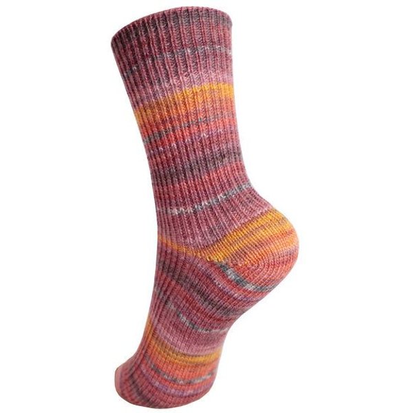Hirsch Natur Baby Kind Grobstricksocke gemutert kbT Wolle