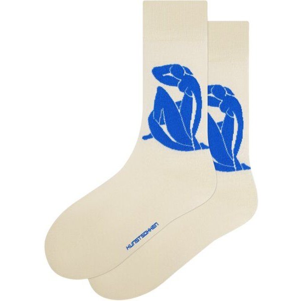KUNSTSOKKEN Kunst Socken - Nahtlose Bunte Socken aus Bio-Baumwolle Mix - weihnachtsgeschenke für Künstler - Lustige Socken Geschenk