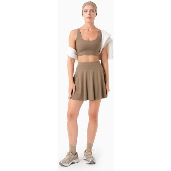 ORGANICATION SUMMER | Sport-Skort mit Innenshorts aus recyceltem Polyamid
