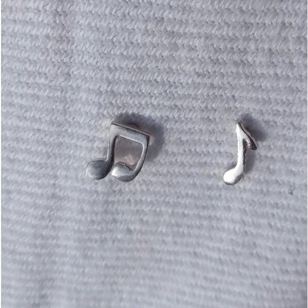 pakilia Ohrstecker "Notas musicales mini" – fair gehandelt & handgefertigt in Mexiko