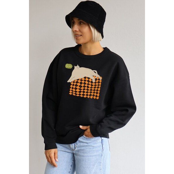 Kultgut Artdesign - Boxi -Sweater /peut-être