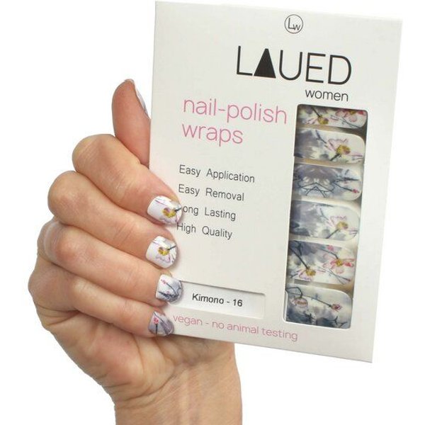 Vargu LAUED vegane Nagelfolien flower mood