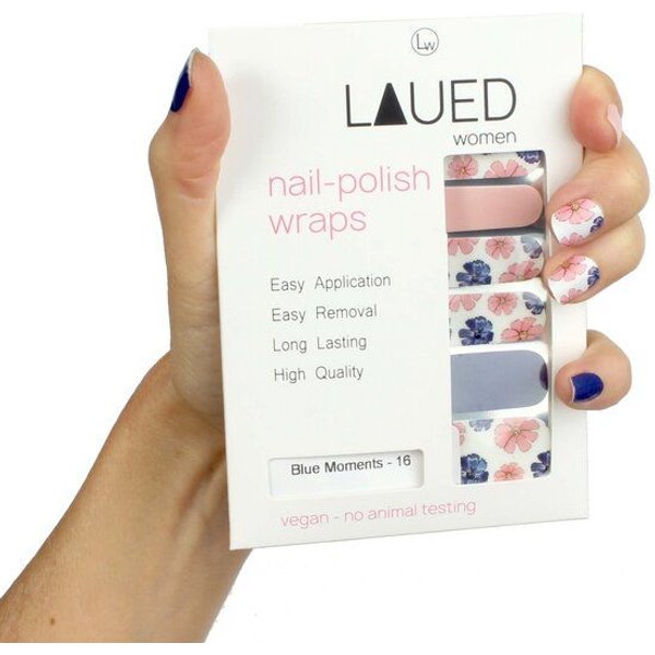 Vargu LAUED vegane Nagelfolien flower mood