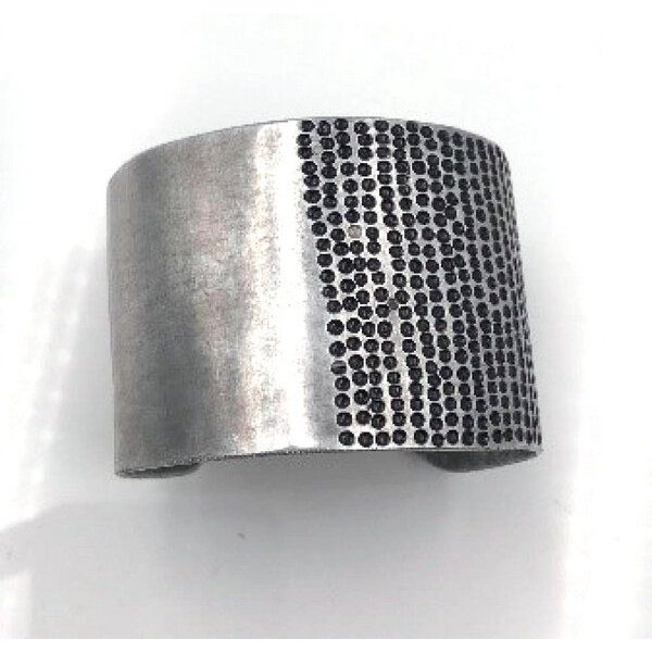 Bawa Hope Armreif Aluminium "Half Dots" recycelt