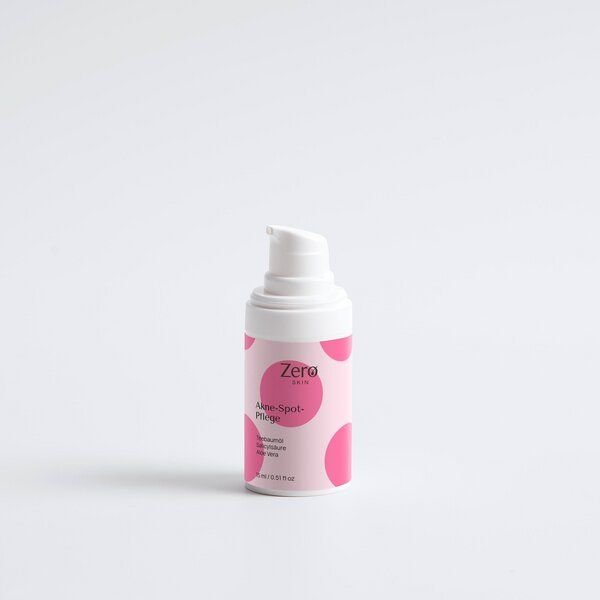 Zero Skin Akne Spot Pflege - 15 ml - 2 % Salicylsäure & 3 % Teebaumöl, klärend & antibakteriell