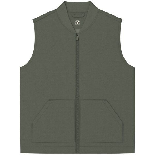 YTWOO Unisex-Bodywarmer mit Teddykragen