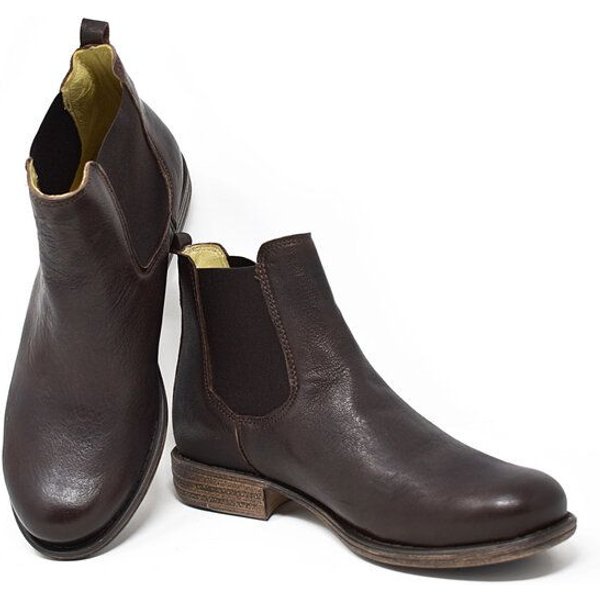 Claudio Nero Chelsea Boots Uma braun