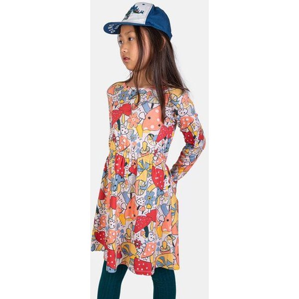 NAADA KLEID FLYING MUSHROOMS