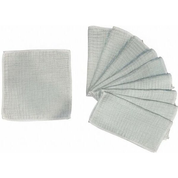 NoWaste Wrapping NoWaste Stofftaschentücher Taschentücher aus Stoff 10er SET ver. Motive
