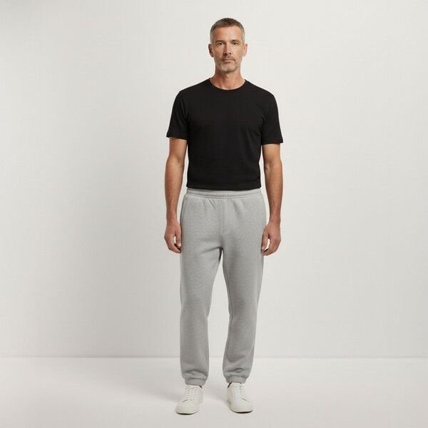YTWOO Nachhaltige Unisex Jogginghose aus 100% hochwertiger schwerer Bio-Baumwolle mit Dry Handyfeel 400 G/M