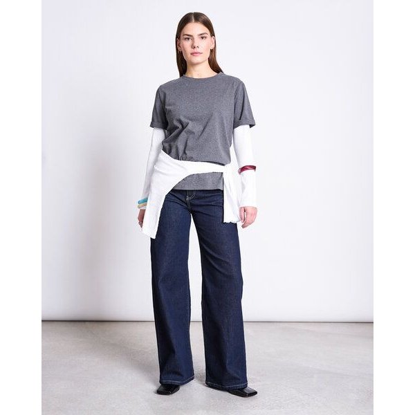 JAN N JUNE T-Shirt BOY soft dark grey GOTS