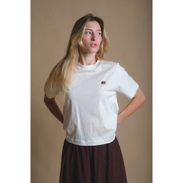 Trendsplant Women's Organic Essential T-Shirt Natural