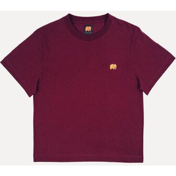 Trendsplant Women's Organic Essential T-Shirt Burgundy