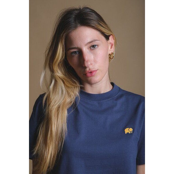 Women's Organic Essential T-Shirt Trendsplant Blue